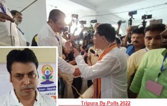 Congress's Sudip Roy Barman and BJP's Manik Saha’s winning both are Setbacks for Sacked CM Biplab Deb: Now, CM quarter needs to be Vacated by Biplab Deb for Manik Saha 